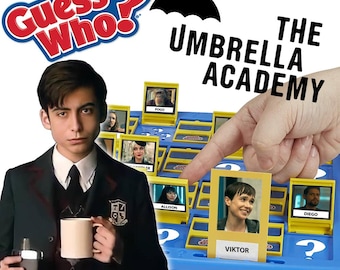 Umbrella Academy Guess Who Game | DIY Print & Play (Digital Download)