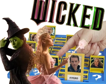 Wicked Guess Who Game | DIY Printable Edition (Digital Download)