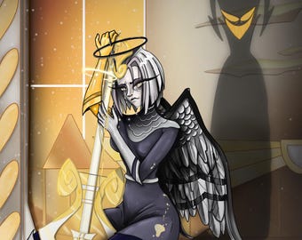 Hazbin hotel Lutes Grief