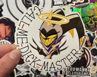 hazbin hotel sticker (Adam)