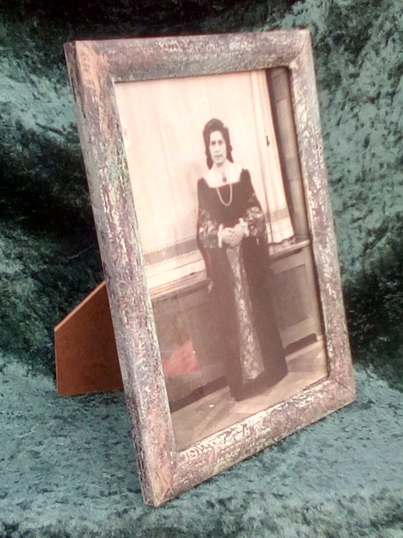 Unique Copper Look Patina Picture Frame | Etsy