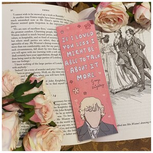 Mr Knightley Jane Austen Quotation Bookmark