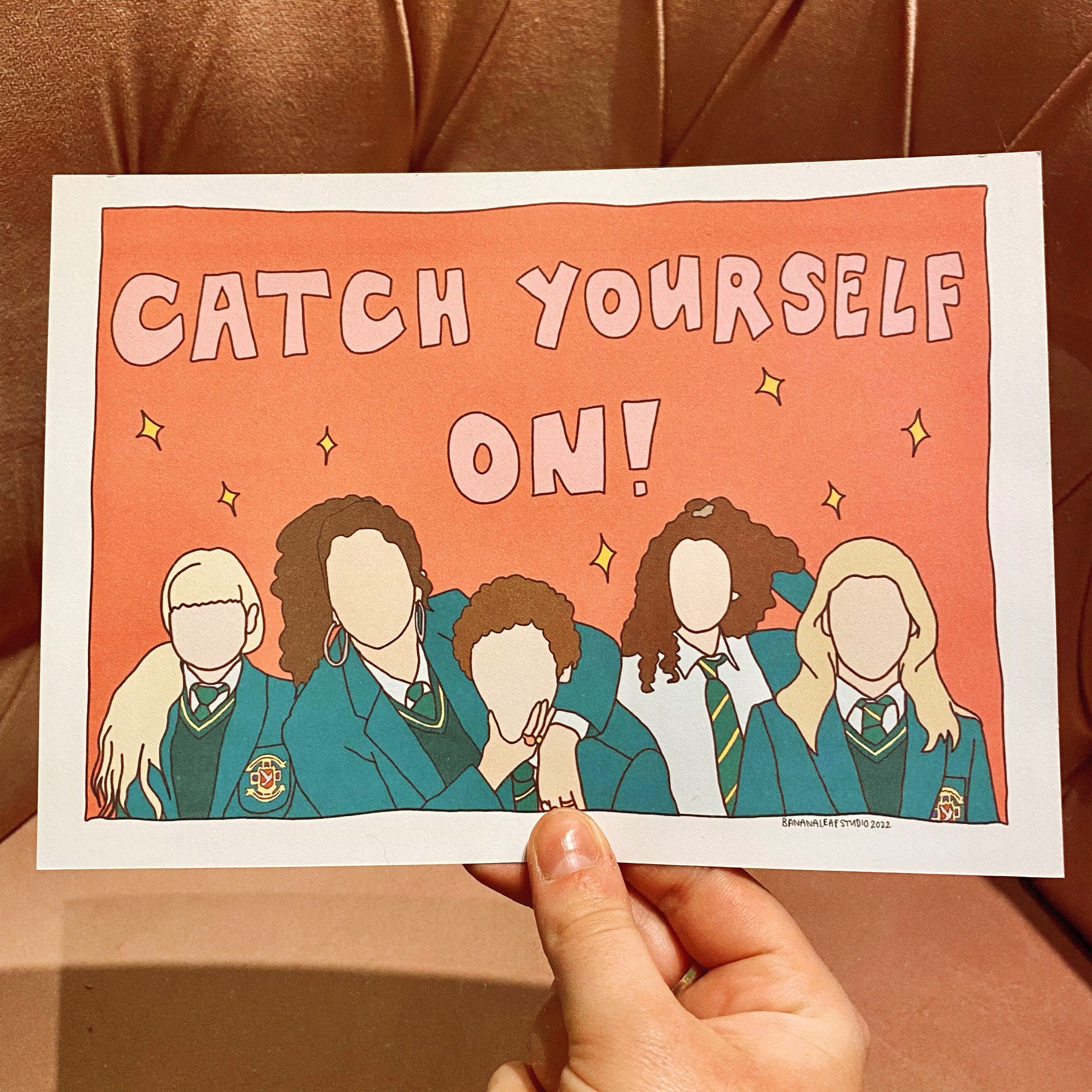 Catch Yourself on A5 Print - Etsy
