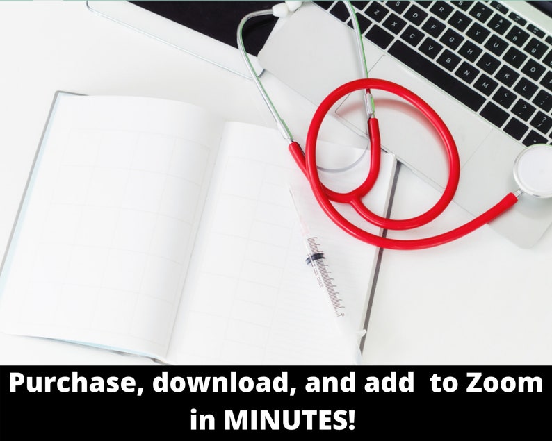 Zoom Virtual Backgrounds Medical Pack Etsy