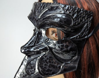 Construction mask - gray black impact-resistant