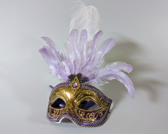 Venetian feather mask