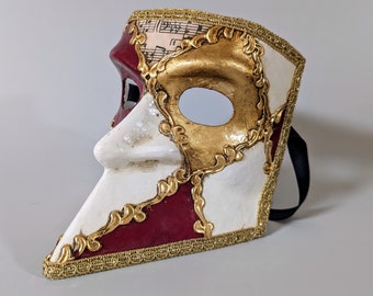 Venetian construction mask - Harlequin light