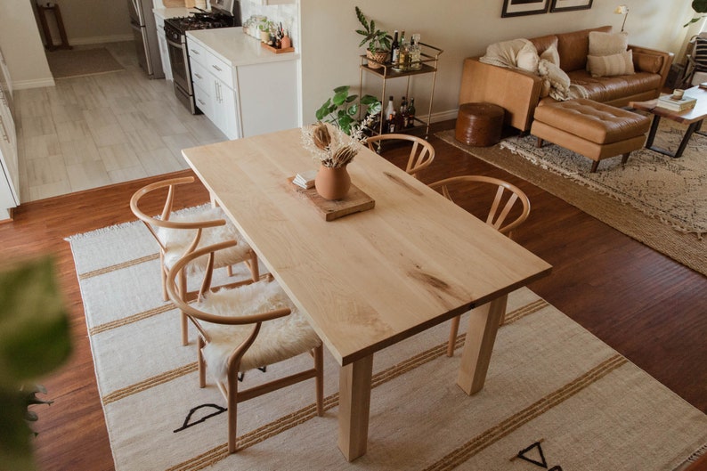 Custom 'Vega' Table
38"W X 72"L X 30"H
Solid Maple