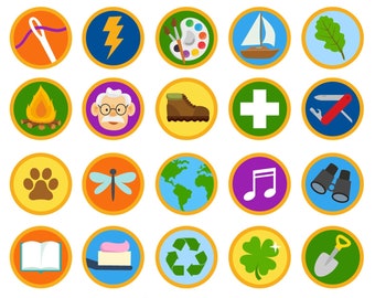Wilderness Explorer Badge Printable - Etsy