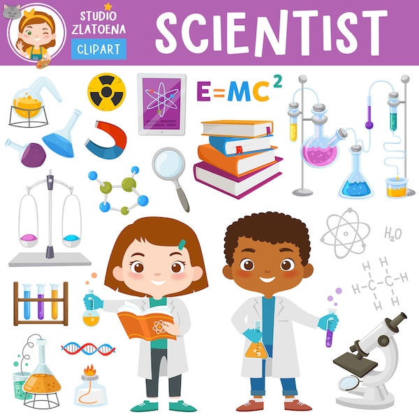 Wissenschaft Clipart Wissenschaftler Clip Art Science Lab Schule Grafiken Mikroskop Clipart Science Class Clipart Science liefert Clipart Chemie