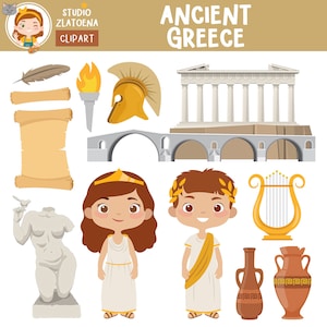 Griechenland ClipArt Antikes Griechenland Clipart Reisen Clipart griechische ClipArt Gladiator Clipart Griechenland Grafiken Harfe griechische antike Zivilisationen