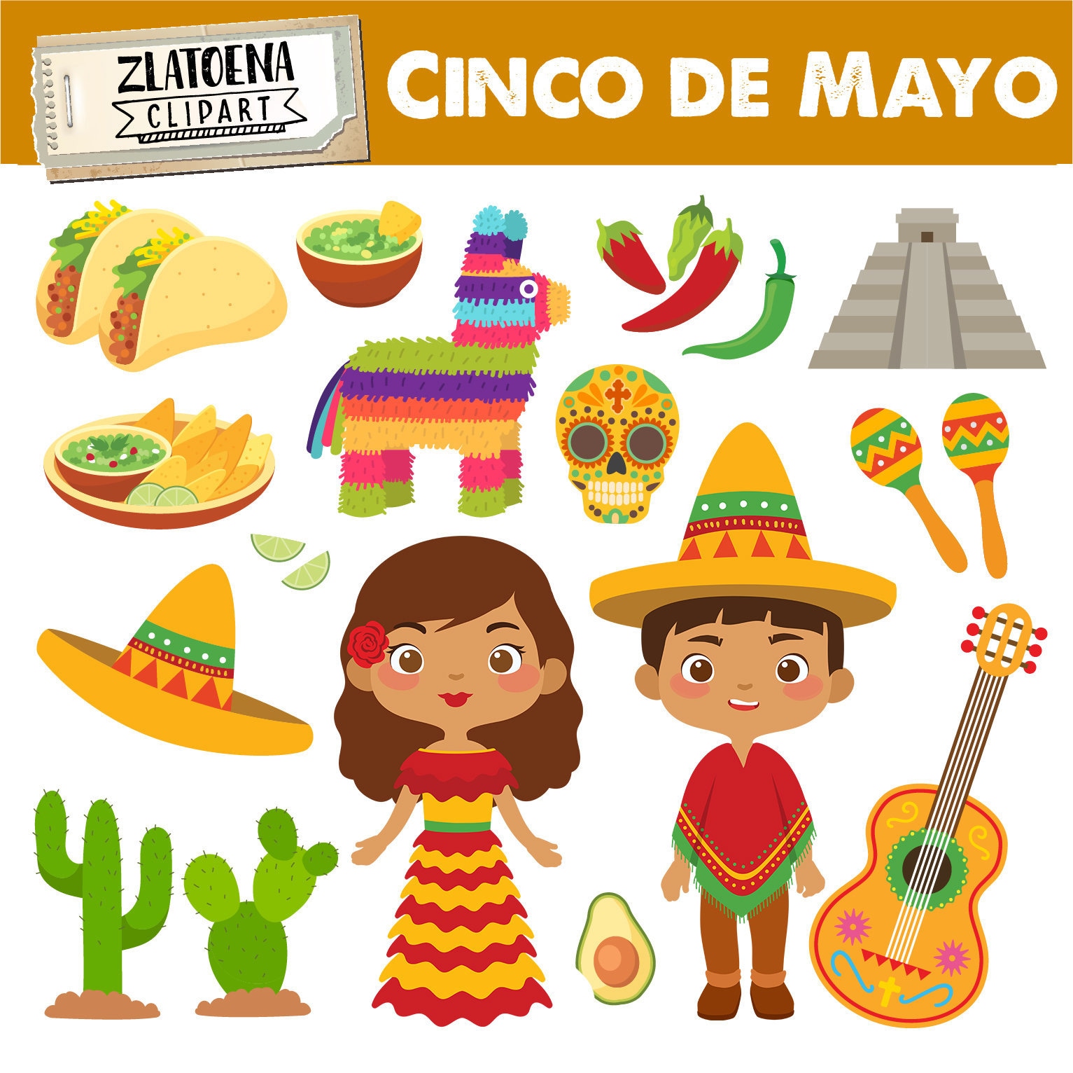 Fiesta Party Clip Art