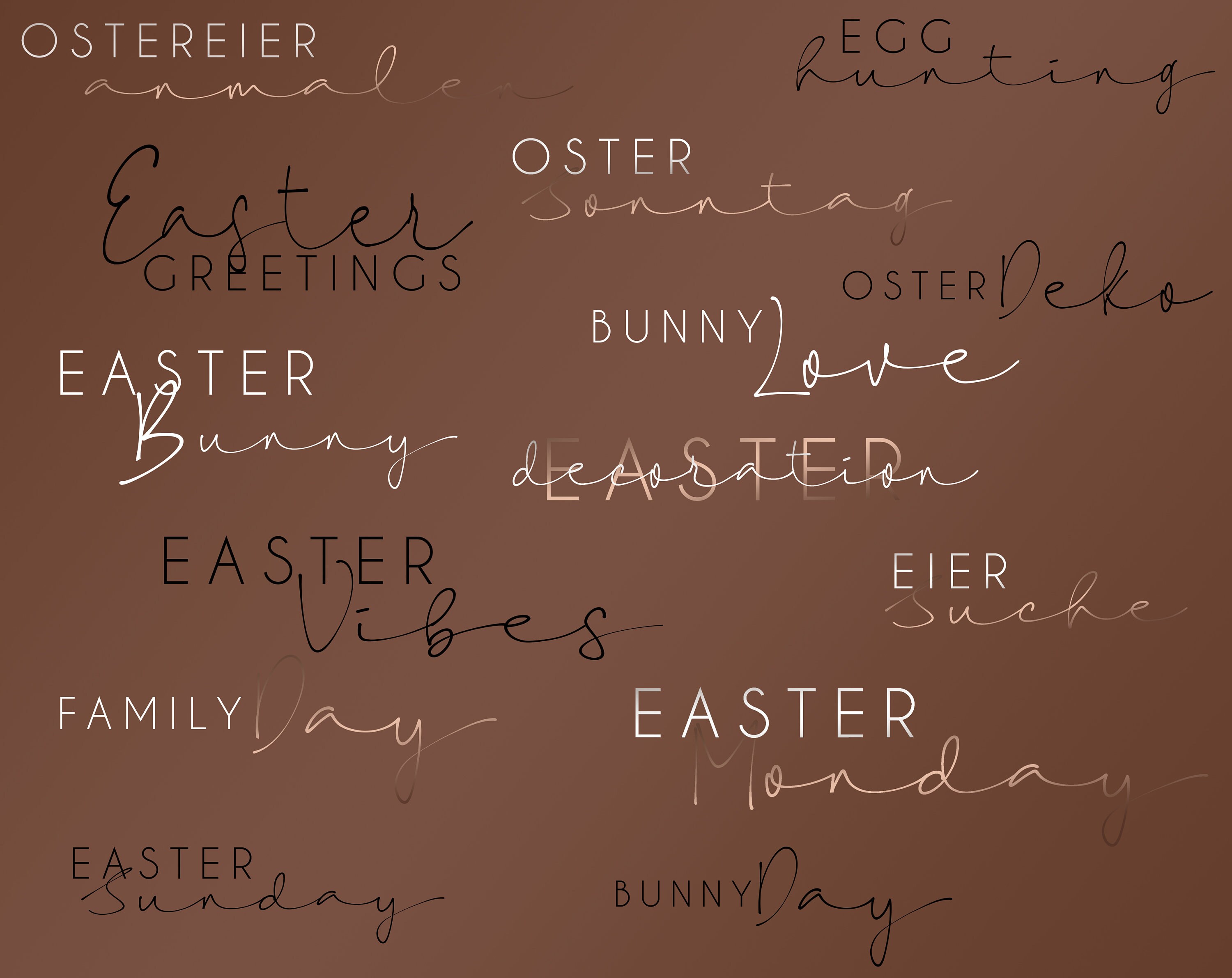 Instagram Story Sticker Easter Ostern | 130+ | Starter | Words ...