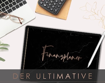 Digital Budget Planner | Financial Planner | Budget Book | Digital Budget | Budget Planner | monthly budget | GoodNotes Planner | iPad rose gold