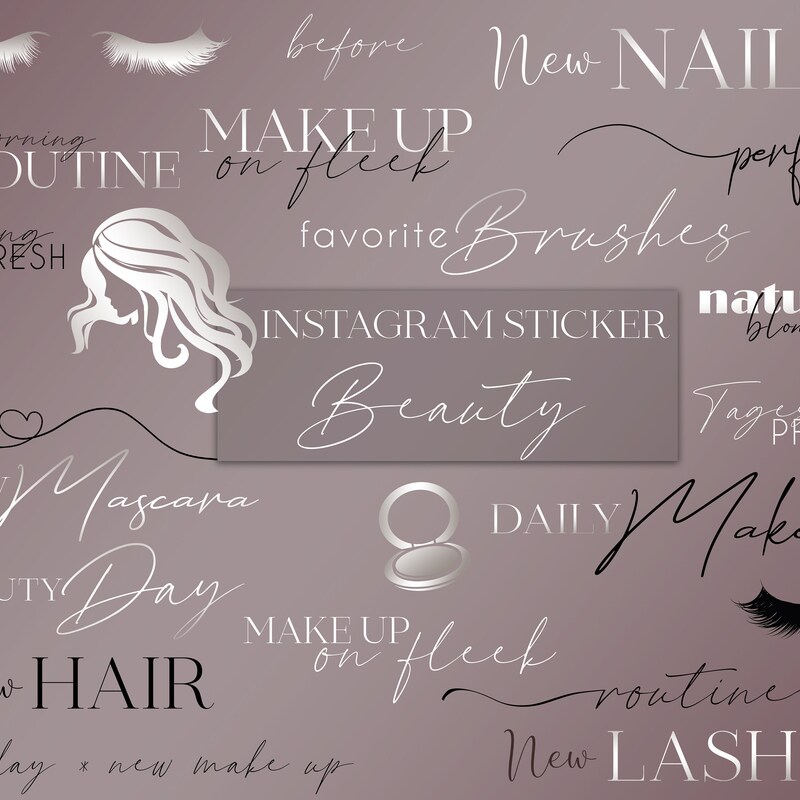 Beauty Wall Sticker - Etsy