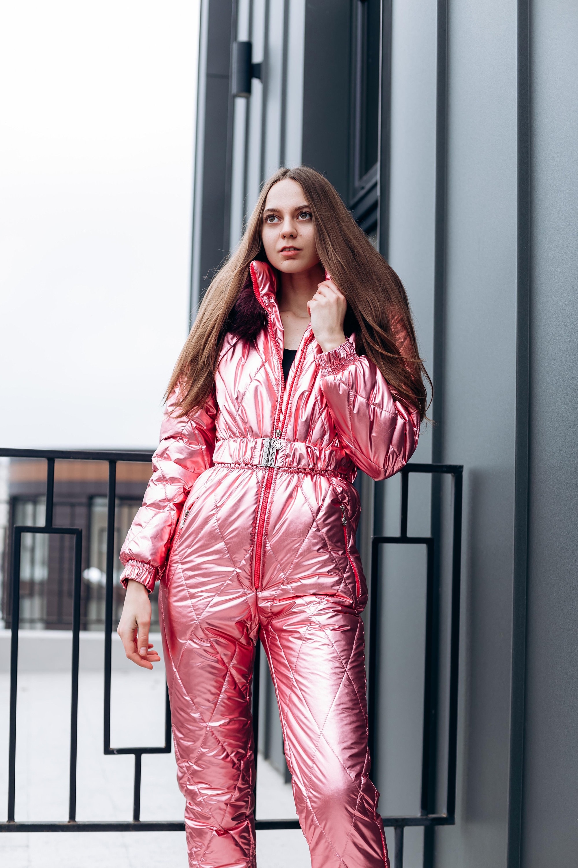 Metallic ski jacket clearance womens
