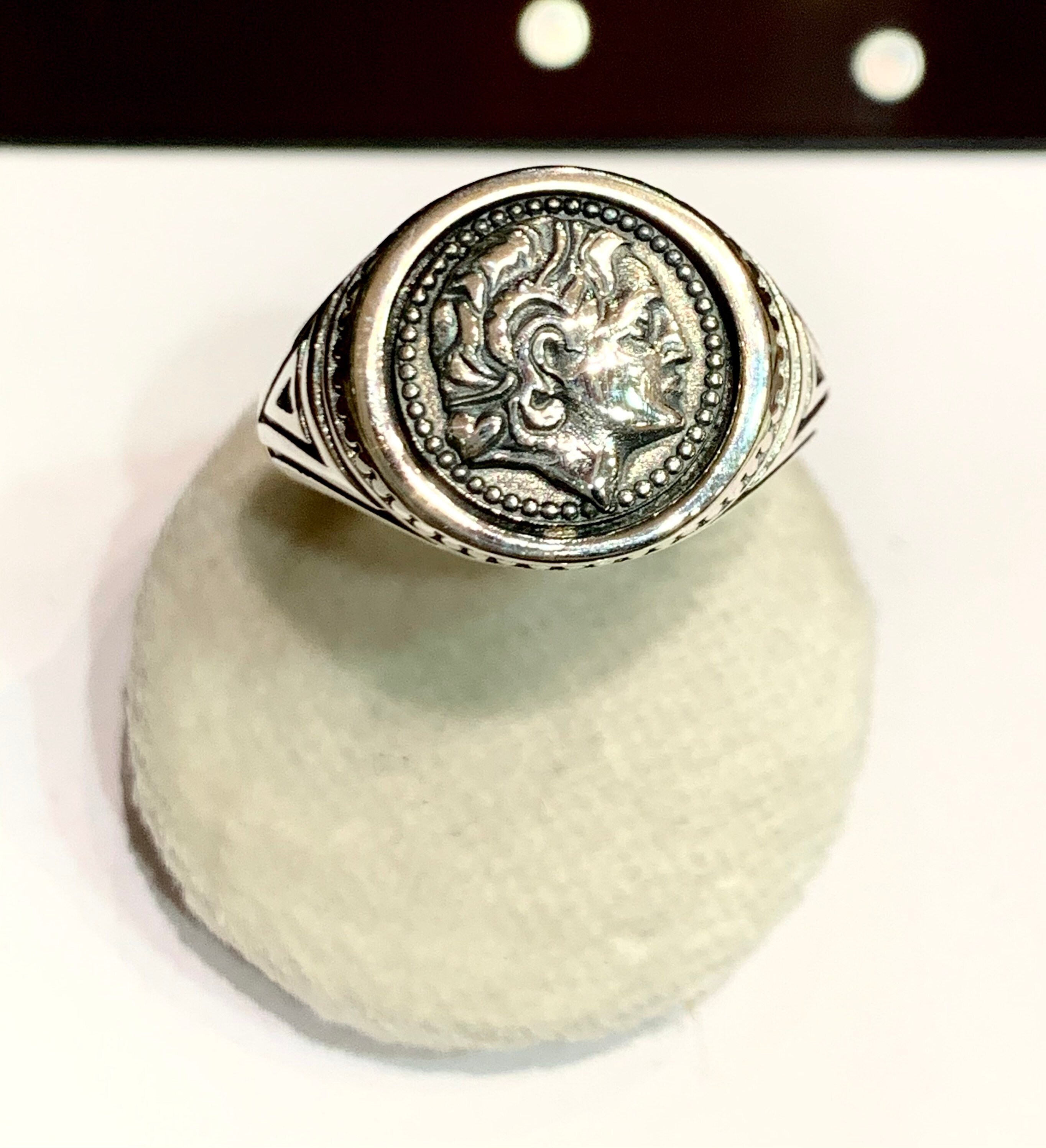 Alexander the great sterling silver ring 925 Etsy