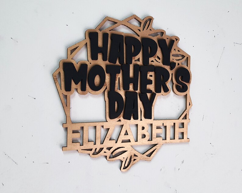 Download Happy mother's day split monogram 5 designs Svg / Pdf / | Etsy