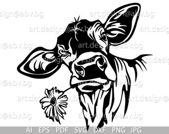 Free Free 154 Cow With Flower Crown Svg Free SVG PNG EPS DXF File