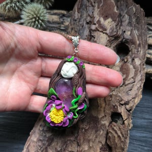 Pendant Goddess , Goddess Necklace