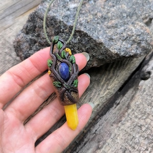 Jasper pendant, Amulet protection, Witchcraft talisman