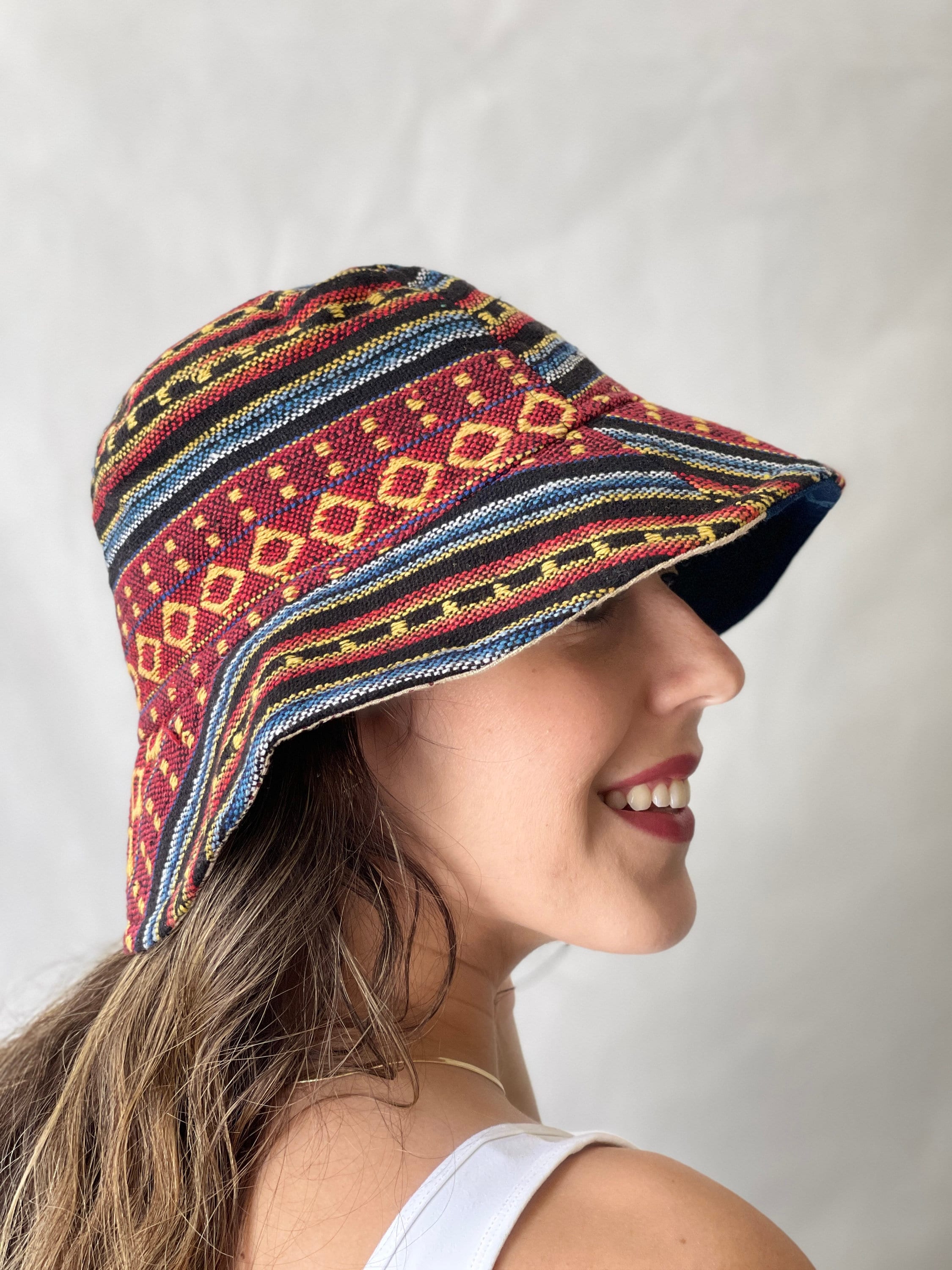Festival Boho Hat Hippie Hat Handmade Etsy