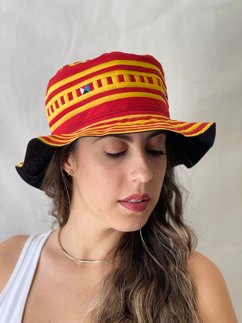 Handmade Hippie Outdoor Hat Burning Man Festival Tribal Hat