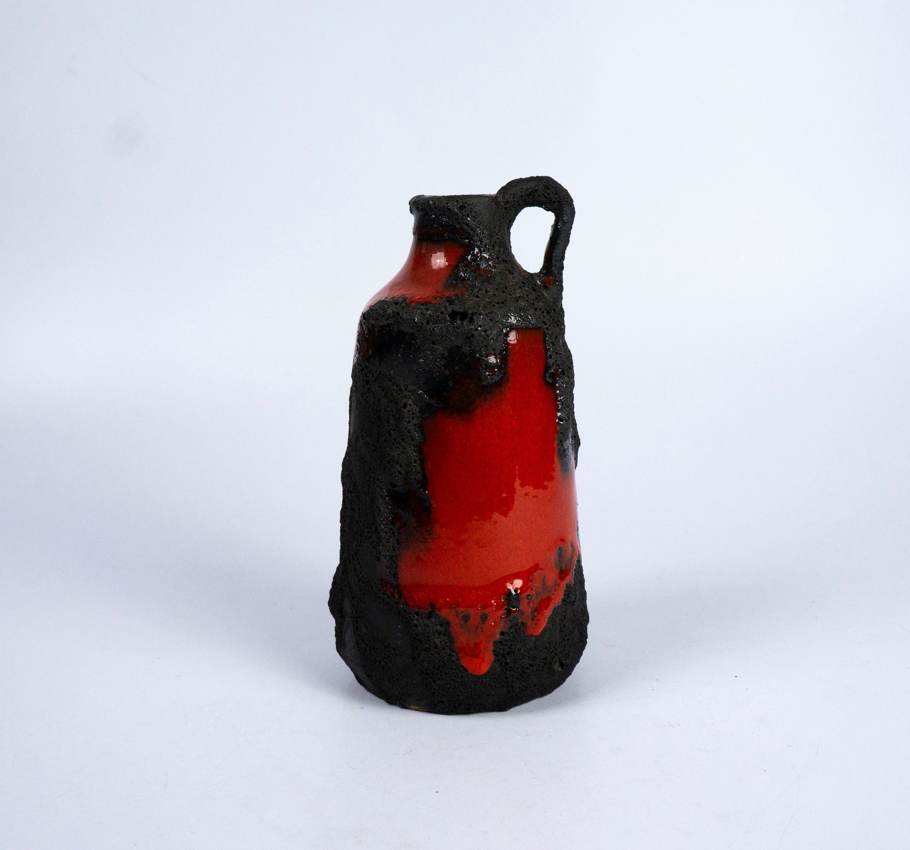 Marei Vintage Vase Best Fat Lava Vintage Vase in Black and - Etsy