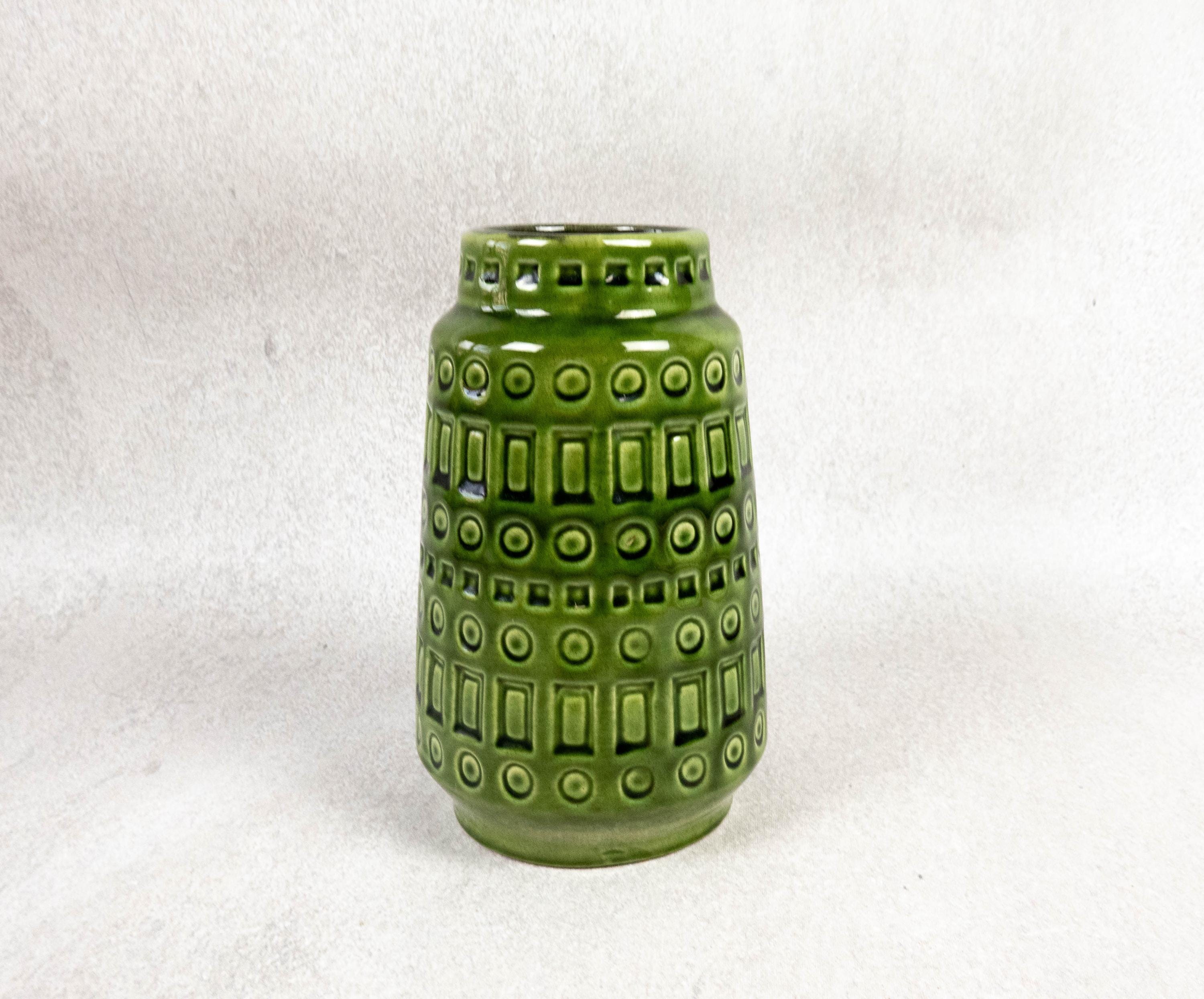 Vintage german fat lava floor vase - Etsy 日本