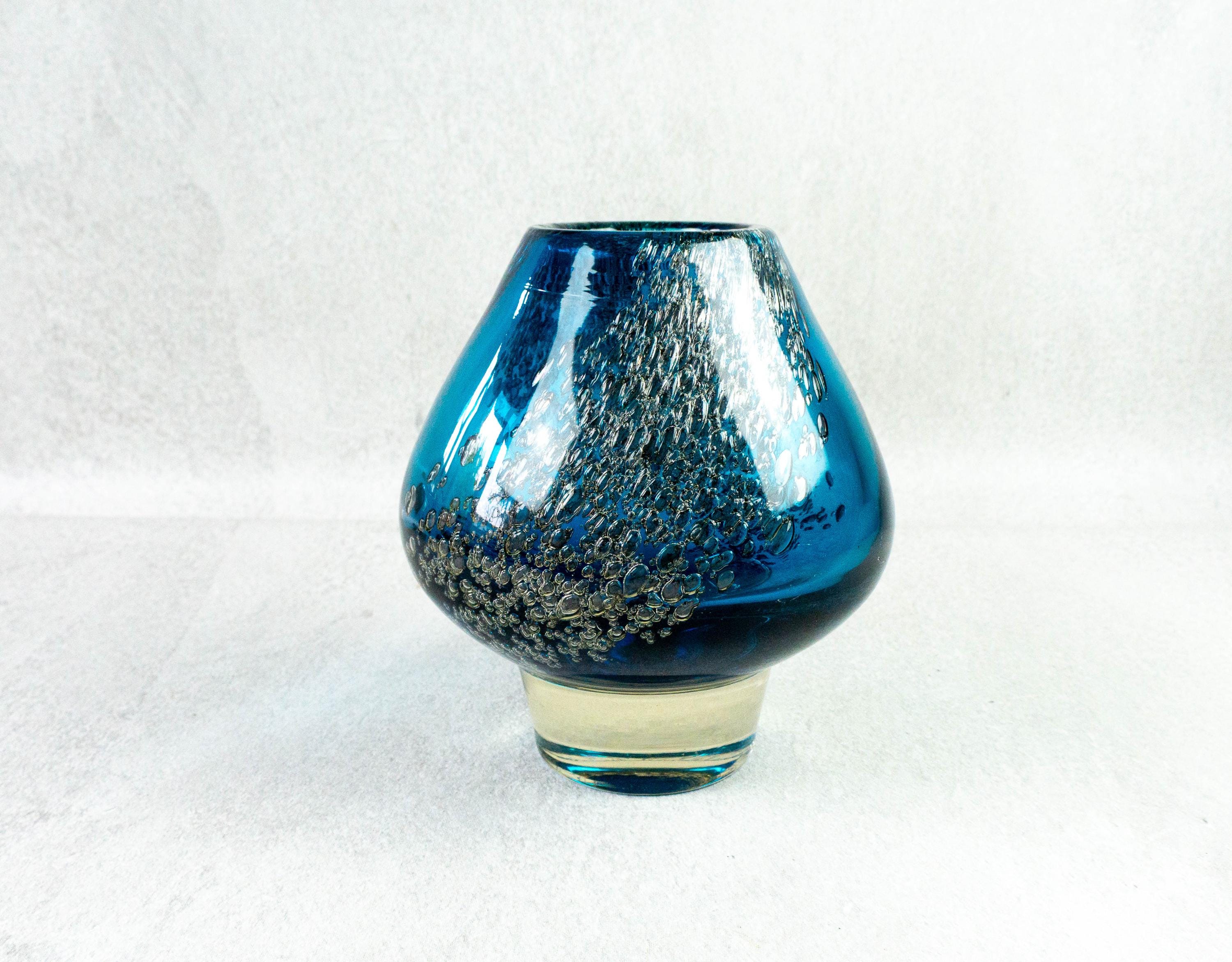 Turquoise blue vase - Etsy 日本