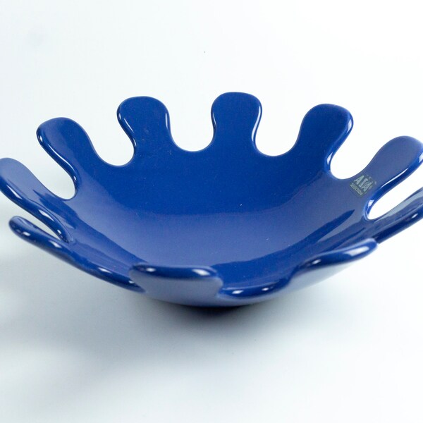 Ceramic bowl by ASA, flower-shaped bowl. Deep bowl, ASA Selection