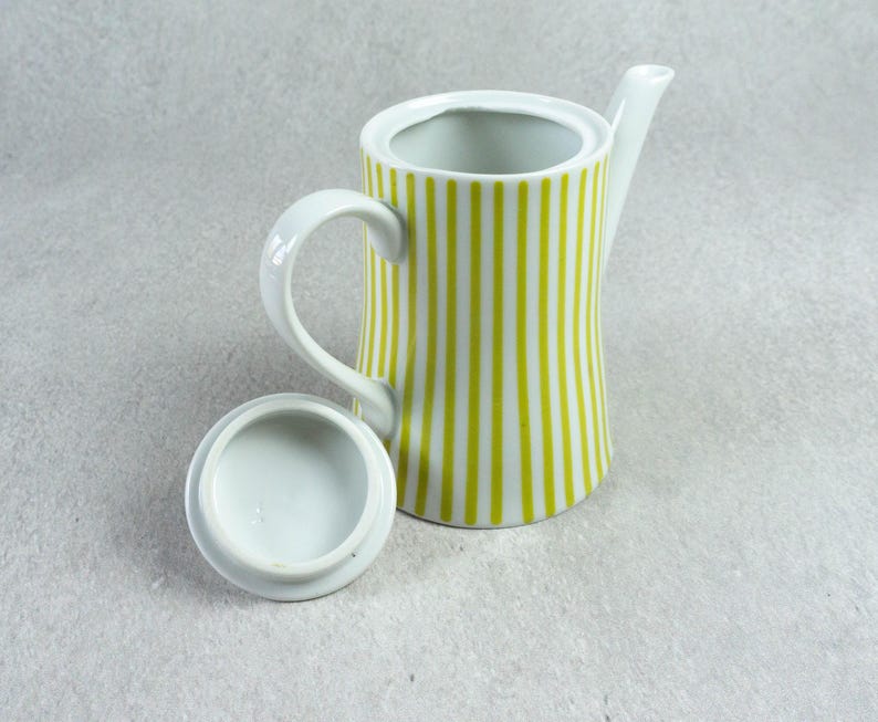 Coffee Pot by Melitta, Chic Small Vintage Porcelain Pot, for 350 Ml