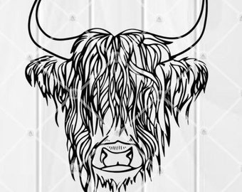 Free Free 225 Scottish Highland Cow Svg SVG PNG EPS DXF File