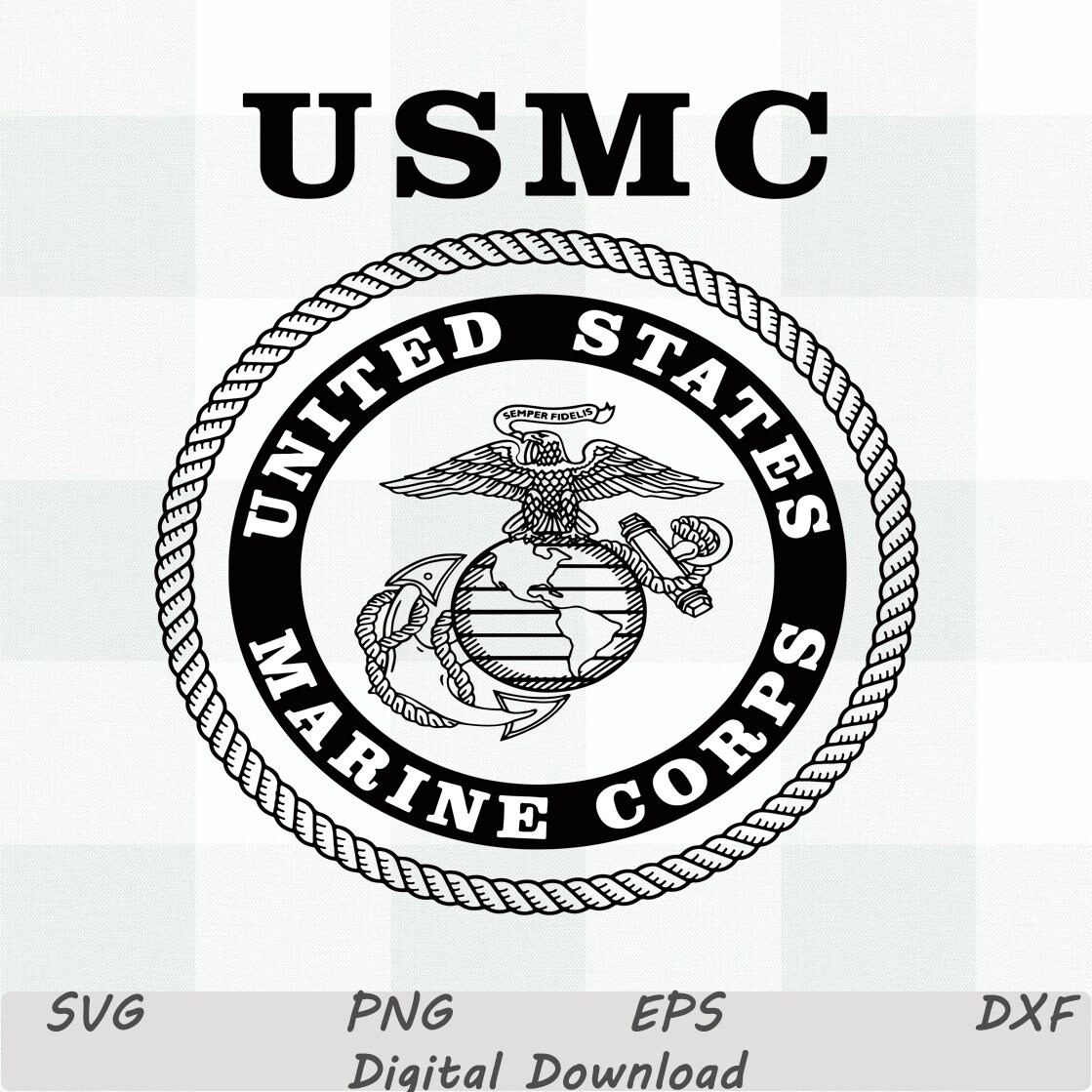UsMC LogO SvG, MaRiNe CoRp GlobE And Anchor Svg PnG, United States