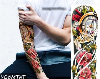Half Sleeve Tattoo Mens Forearm
