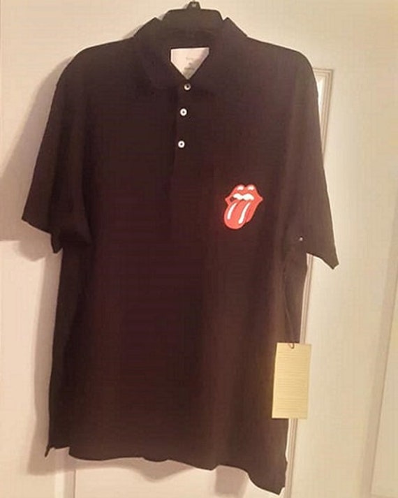 rolling stones polo shirt