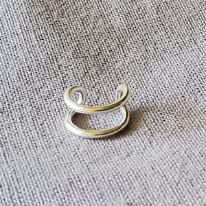 Ohrklemme 925er Sterlingsilber, Ohrkletterer, Ear Cuff, Ear Climber