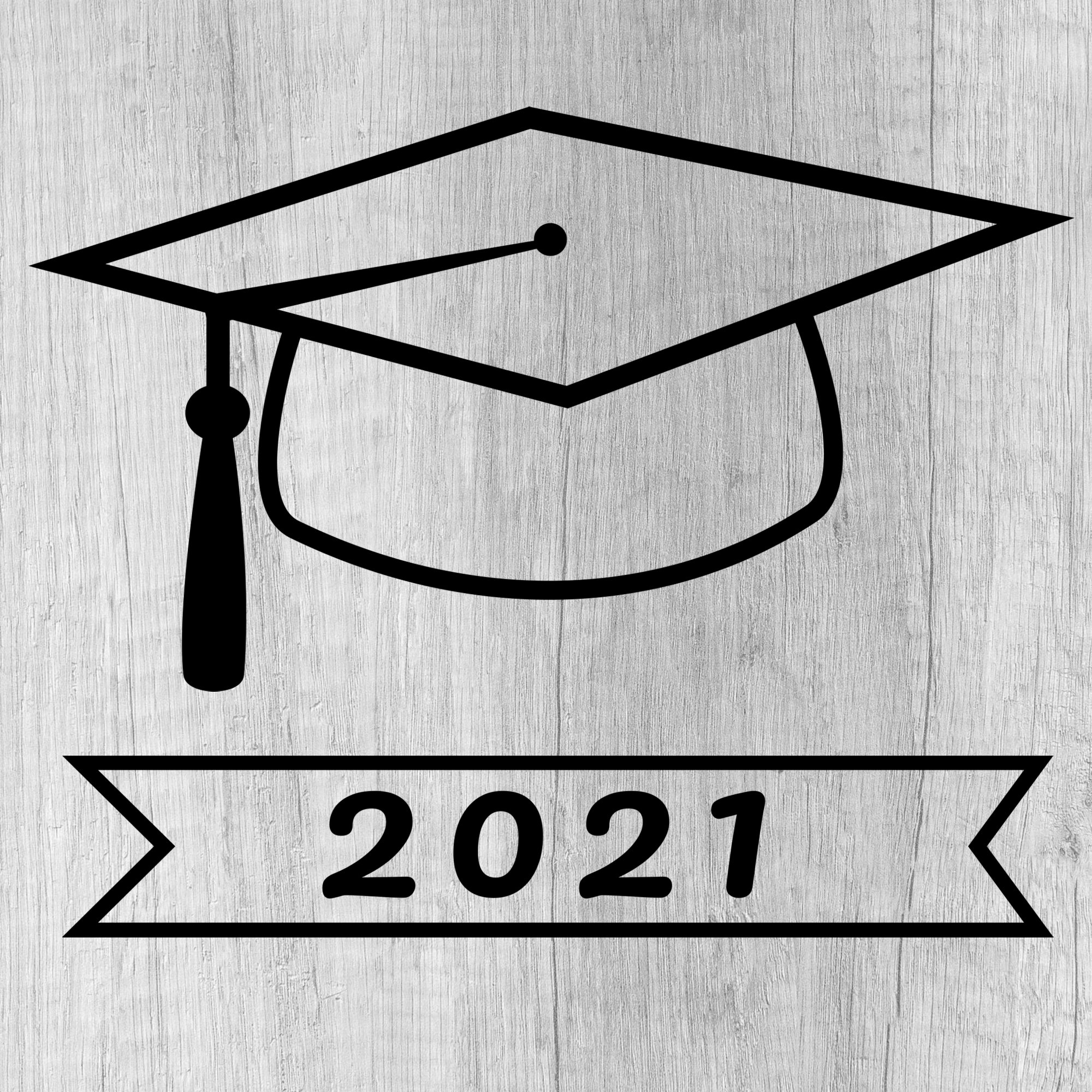Download Graduation Cap SVG Clipart Graduation Hat and Tassel for High | Etsy