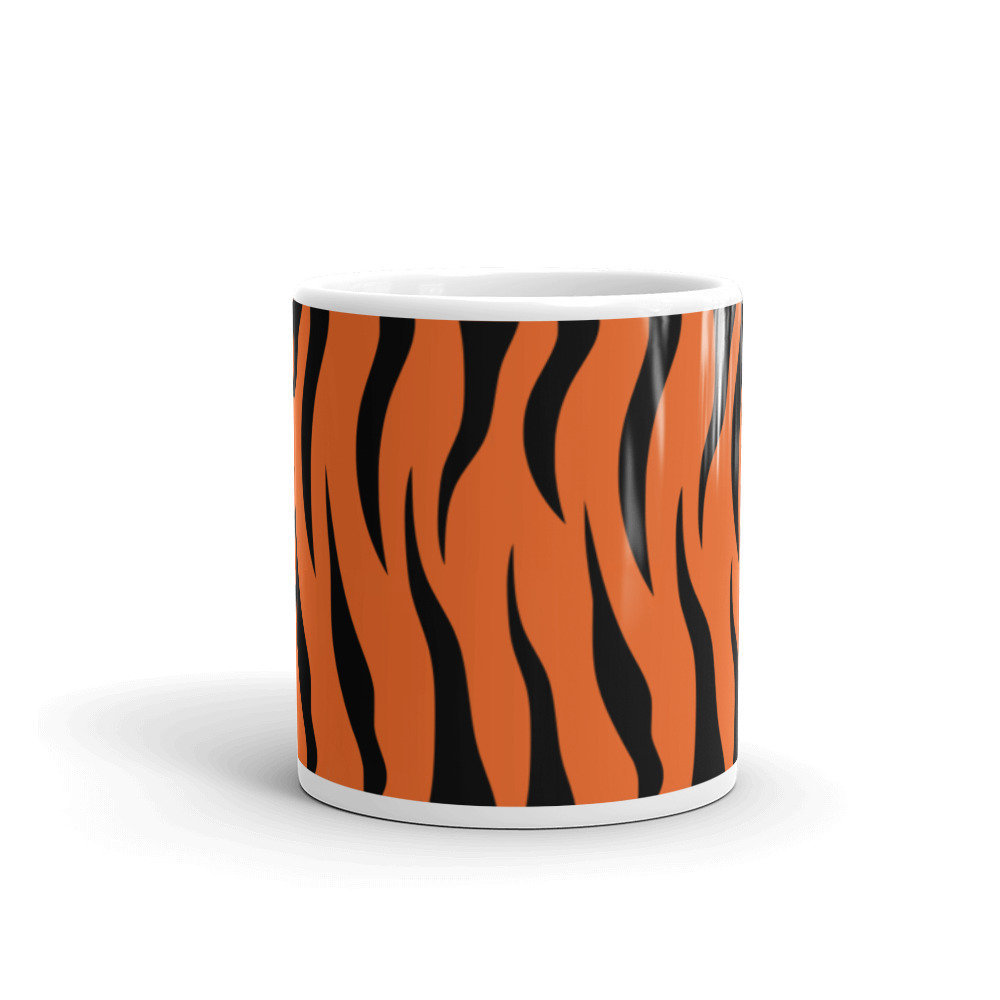 Tasse à Café Könitz – Motif Tigre Aquarellé, 350 Ml – Porcelaine, Fabriqué En Allemagne – Réf. 11 7 275 2293
