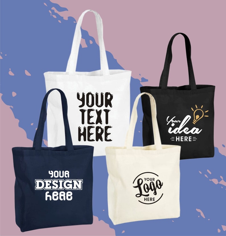 etsy canvas tote