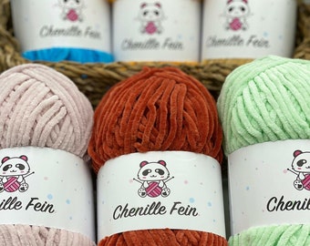 Wish plush toy Amigurumi crocheted from soft velvet wool