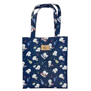 Bichon Wasserdicht Große Schultertasche Handtasche, Süßes Geschenk für Hundeliebhaber