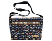 Shiba Inu Waterproof 5 Zipper Crossbody, Shoulder Bag Purse, Cute Gift for Dog Lovers