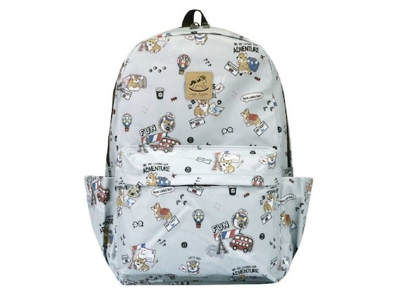 Corgi Puppy, Large Backpack, Waterproof, Zipper, Dog, Corgi  display picture 3