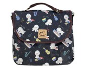 Bichon Waterproof Convertible Multipurpose Shoulder Crossbody, Backpack, Handbag, Multi-Functional Triple Use Casual Everyday Messenger Bag