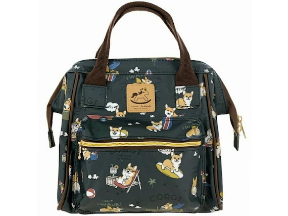 Corgi Crossbody Boho Bag - Cartoon Corgi Crossbody Boho Bag - Cartoon