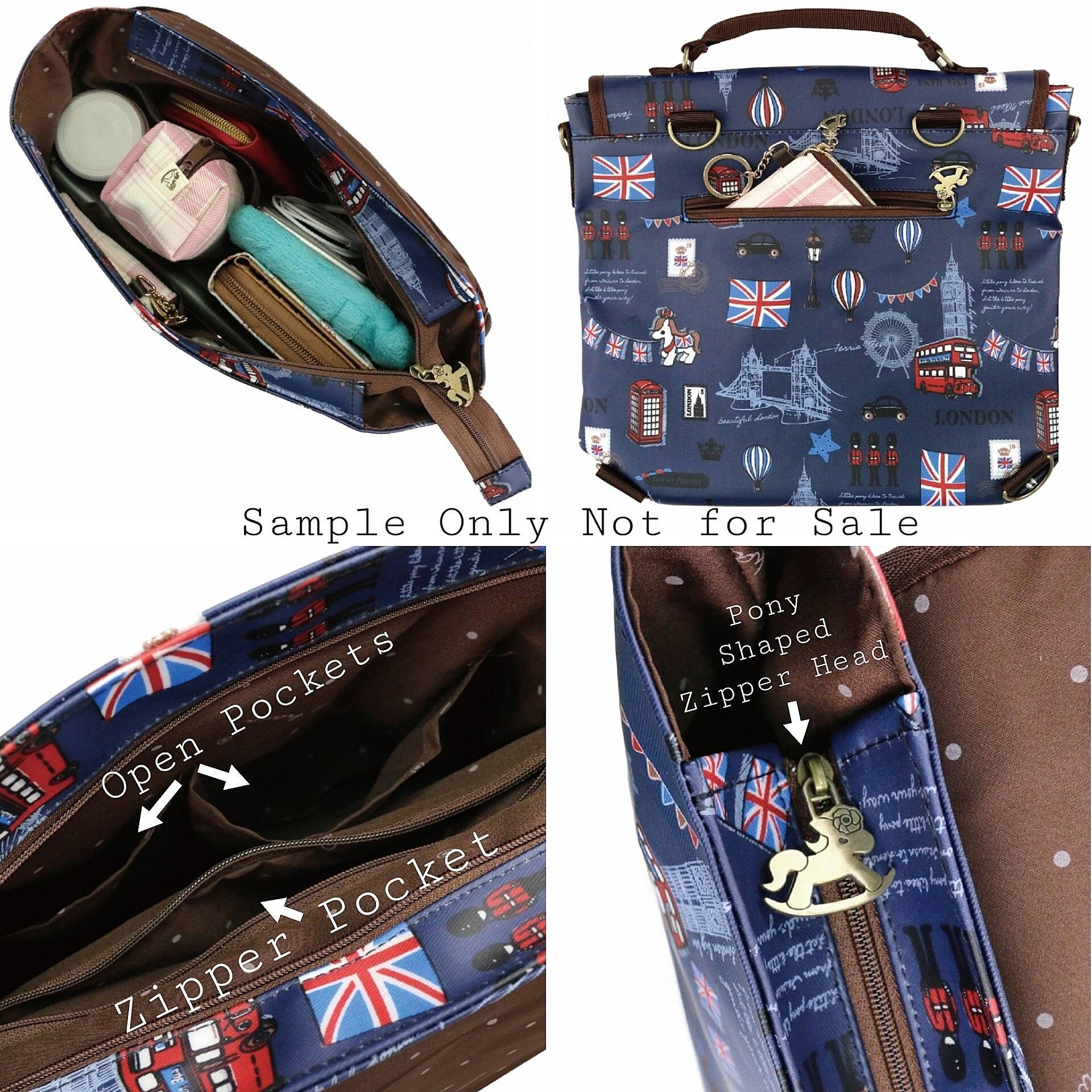 Waterproof Corgi Convertible Backpack, Shoulder Crossbody 