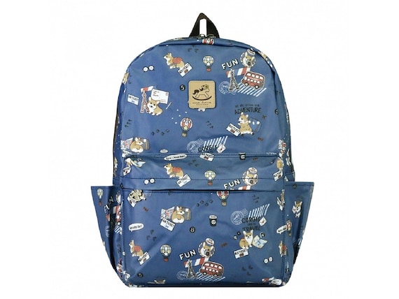 Corgi Puppy, Large Backpack, Waterproof, Zipper, Dog, Corgi  display picture 1