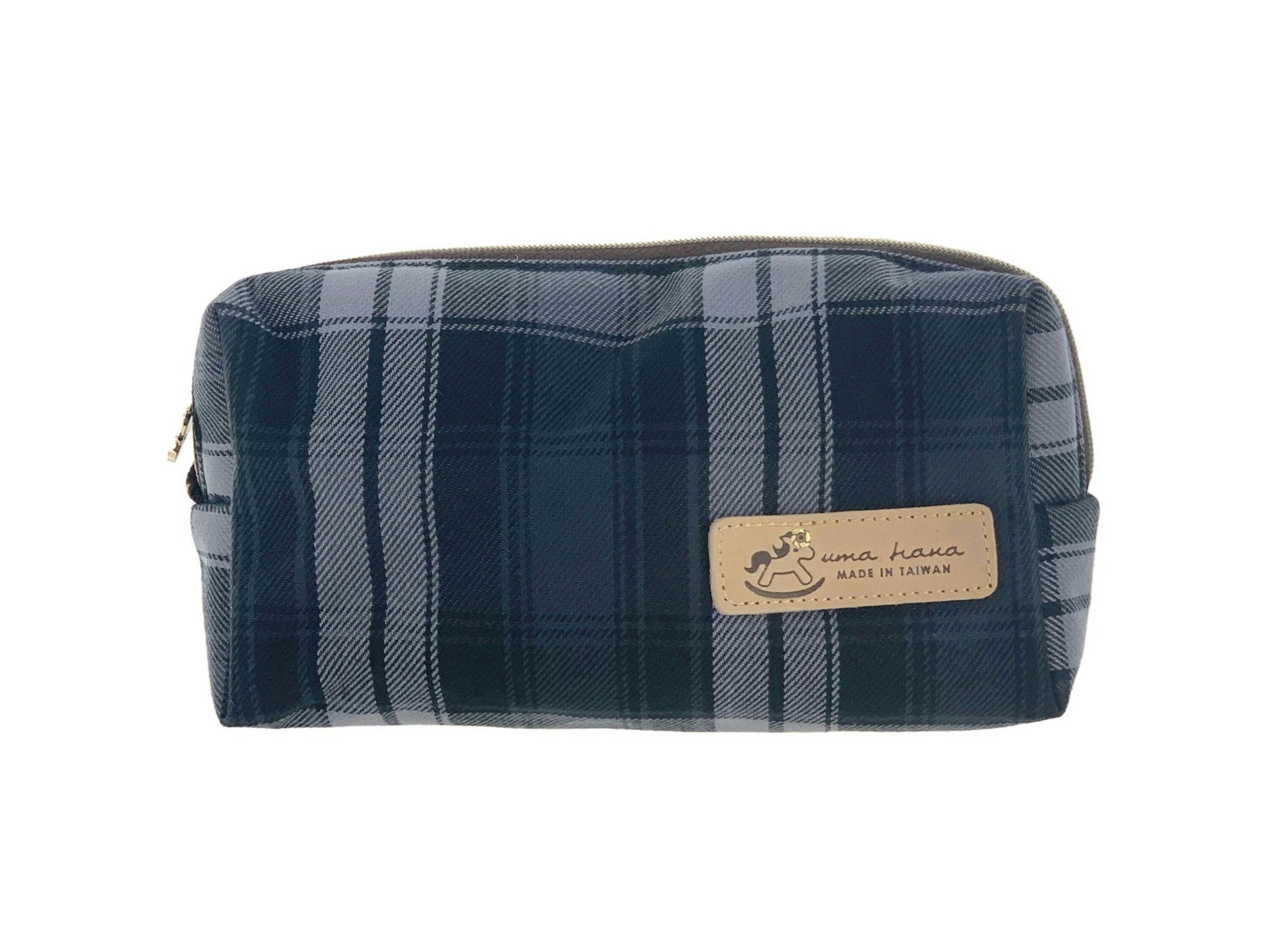 Tartan Cosmetic Bag Etsy