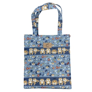 Sumo Shiba Inu Wasserdichte große Schultertasche Handtasche, Süßes Geschenk für Hundeliebhaber